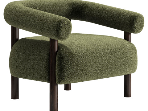 Cult furniture cielo armchair 3D Model