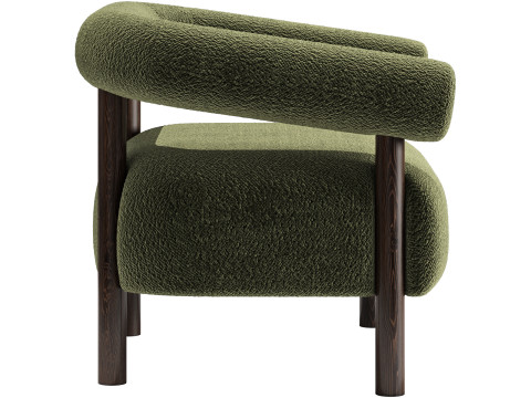 Cult furniture cielo armchair 3D Model