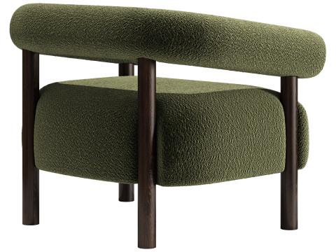 Cult furniture cielo armchair 3D Model