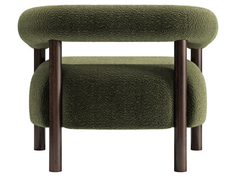 Cult furniture cielo armchair 3D Model