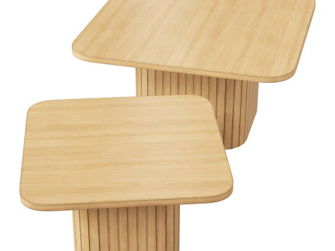 Cult furniture emery coffee tables 3D Model