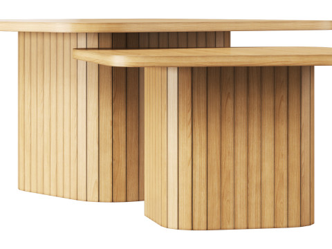 Cult furniture emery coffee tables 3Dモデル