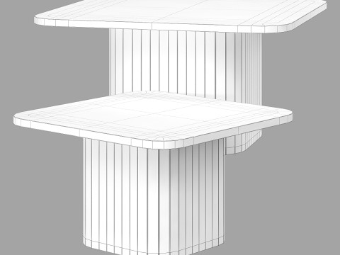 Cult furniture emery coffee tables 3Dモデル