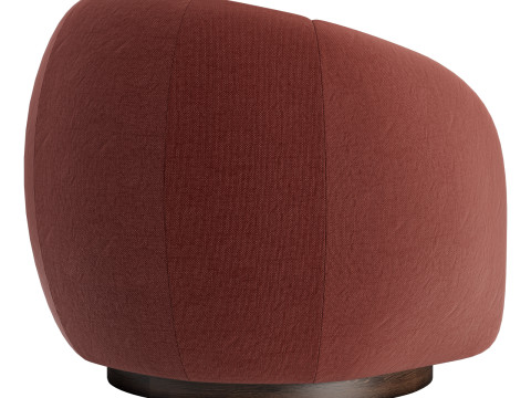Cult furniture emile swivel armchair 3Dモデル