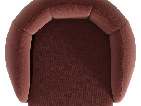 Cult furniture emile swivel armchair 3Dモデル