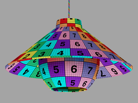 Cult furniture helmdale pendant Modello 3D
