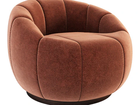 Cultmeubel klimop draaifauteuil 3D Model