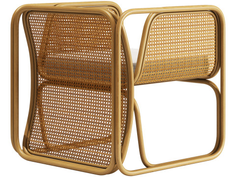 Cult furniture kupu kupu armchair Modelo 3D