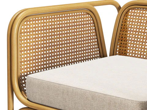 Cult furniture kupu kupu armchair 3D Model