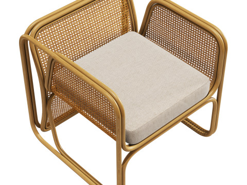 Cult furniture kupu kupu armchair Modelo 3D