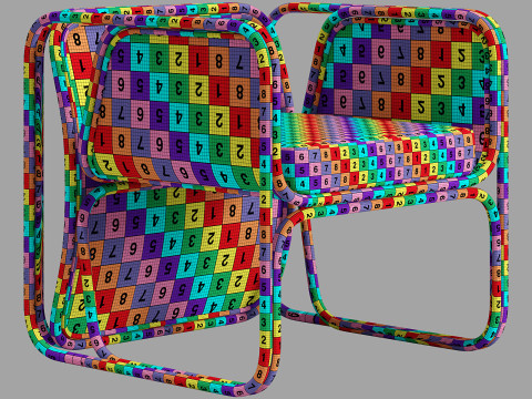 Cult furniture kupu kupu armchair Modelo 3D