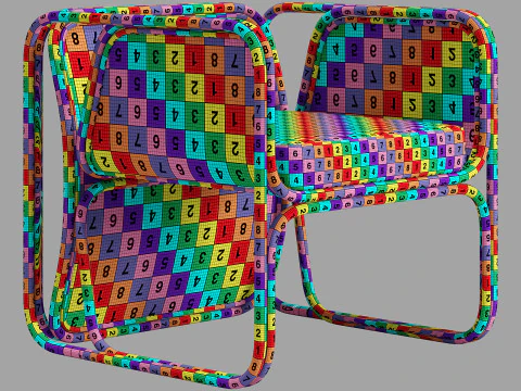 Cult furniture kupu kupu armchair 3D Model