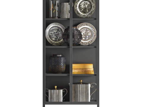 Cult furniture newcastle large display cabinet Modelo 3D
