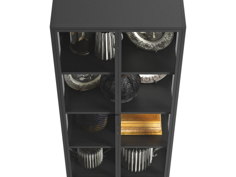 Cult furniture newcastle large display cabinet Modelo 3D