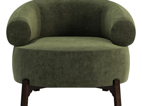 Cult furniture reilly armchair Modelo 3D