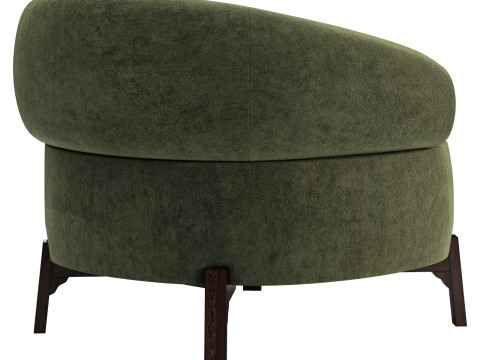 Cult furniture reilly armchair Modelo 3D
