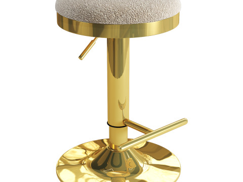 Cult furniture romy adjustable stool 3Dモデル