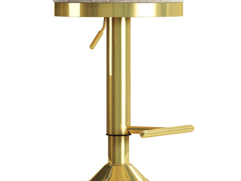 Cult furniture romy adjustable stool 3Dモデル