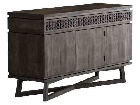 Cult furniture zephyr sideboard 3D Модель