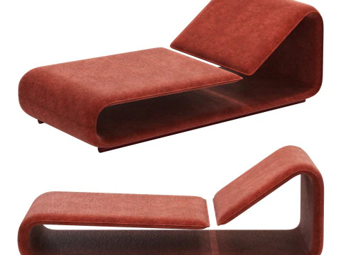 Кліп-кушетка Desalto 3D Модель