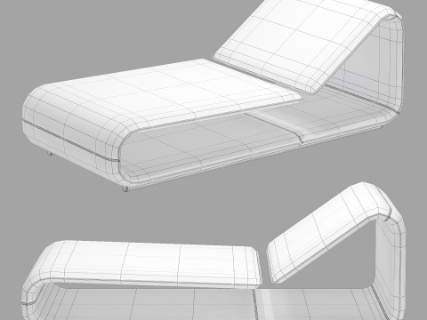 Desalto clip daybed 3Dモデル