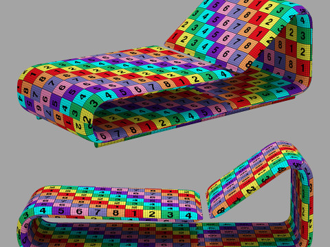 Desalto clip daybed 3Dモデル