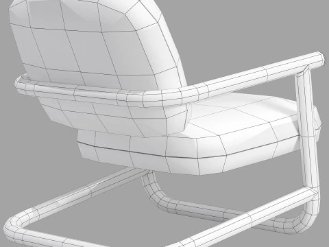 デサルト ストロングスペシャルアームチェア 3Dモデル