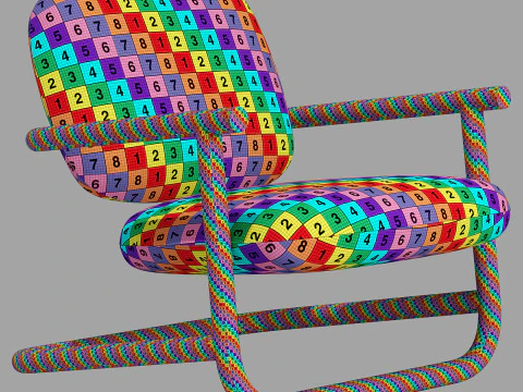 デサルト ストロングスペシャルアームチェア 3Dモデル