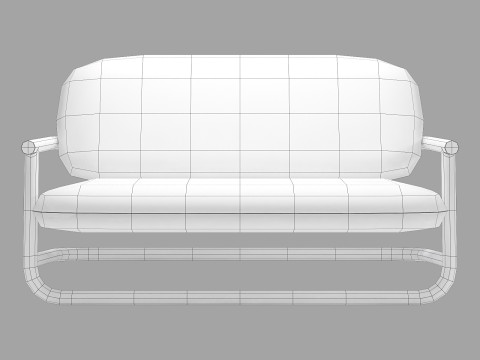 Desalto strong special sofa 3D Модель