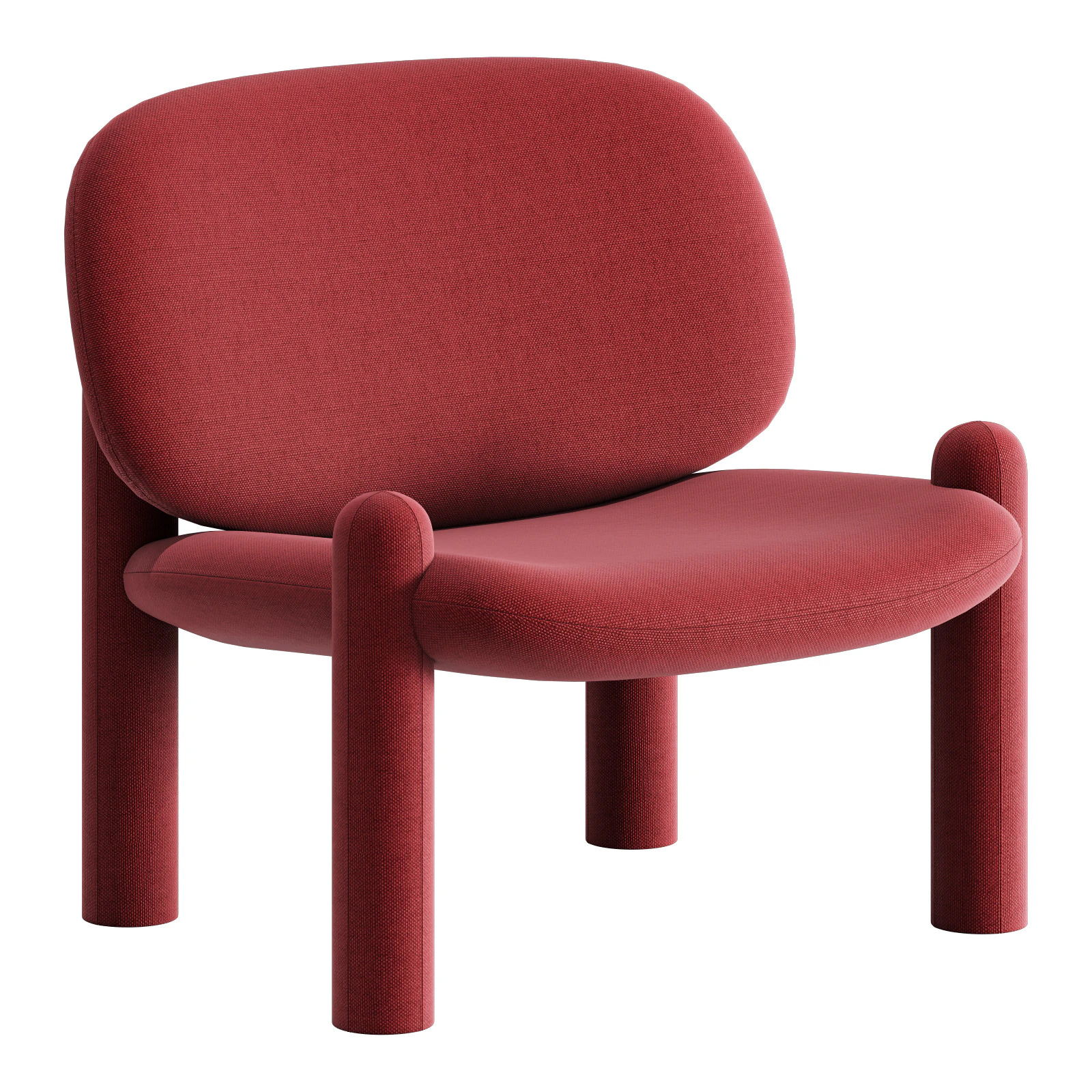 Driade tottori armchair 3D Model .c4d .max .obj .3ds .fbx .stl .blend 