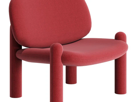 Driade tottori armchair 3D Model