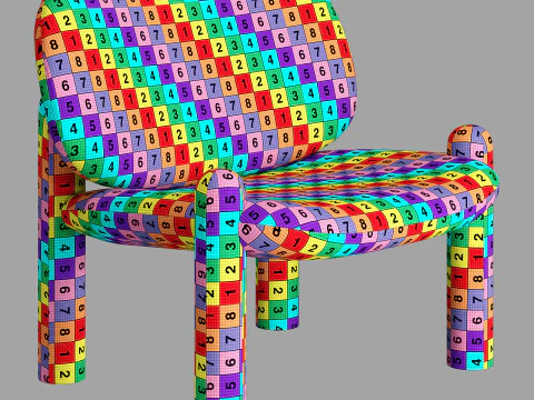 Driade tottori armchair 3D Model