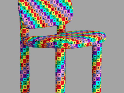 Driade tottori chair 3Dモデル