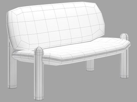 Driade tottori coffe tables 3Dモデル