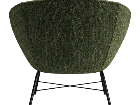 Ethnicraft barrow lounge chair 3D Model