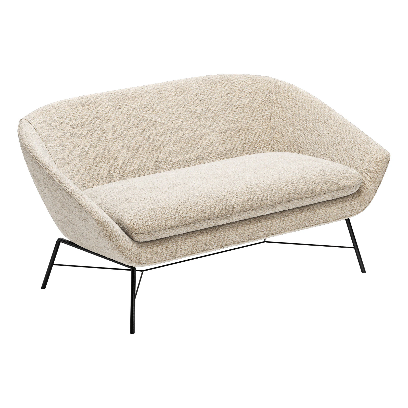 Ethnicraft Barrow-Sofa 3D Modell .c4d .max .obj .3ds .fbx .stl .blend 