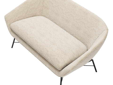 Ethnicraft barrow sofa Modelo 3D