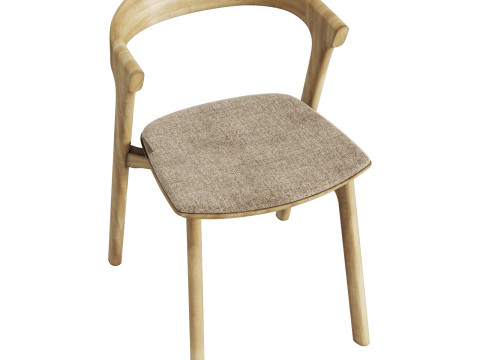 Ethnicraft bok chair 3D Model