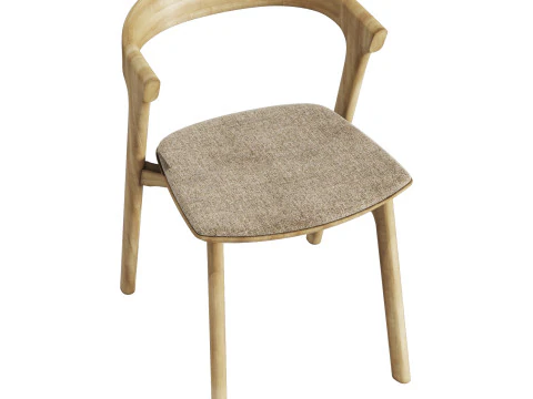 Ethnicraft bok chair 3D Model