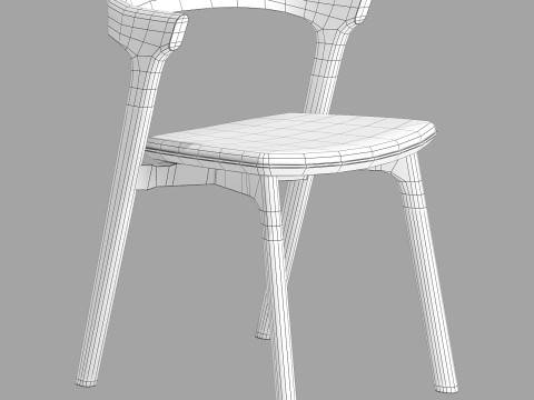 Ethnicraft bok chair 3D Model