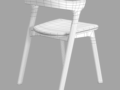 Ethnicraft bok chair 3D Model