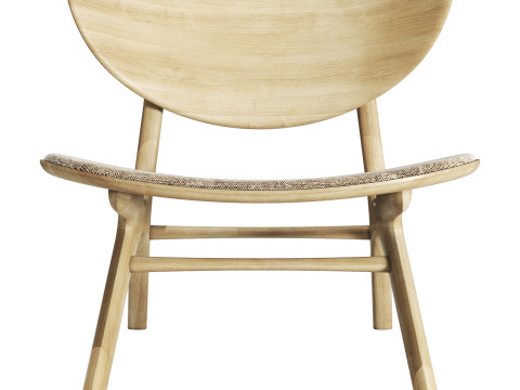 Ethnicraft eye lounge chair Modelo 3D