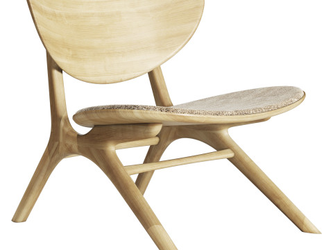 Ethnicraft eye lounge chair Modelo 3D