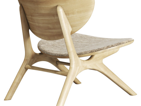 Ethnicraft eye lounge chair Modelo 3D