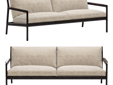 Ethnicraft jack sofa 3D Model