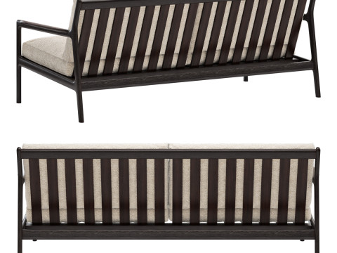 Ethnicraft jack sofa 3D Модель