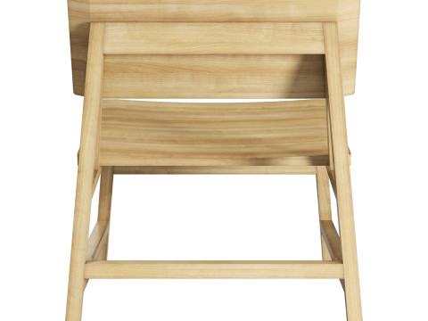 Ethnicraft N2 lounge chair 3D Model