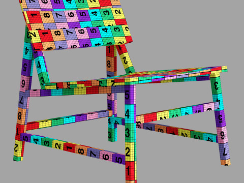 Ethnicraft N2 lounge chair 3D Model