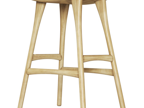 Ethnicraft osso counter stool Model 3D
