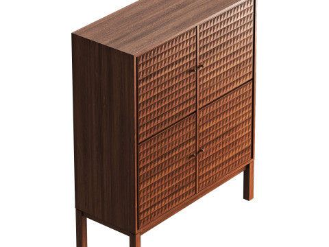 Ethnicraft sono cupboard 3D 모델